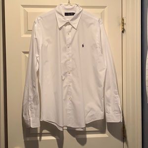 White Ralph Lauren button-down